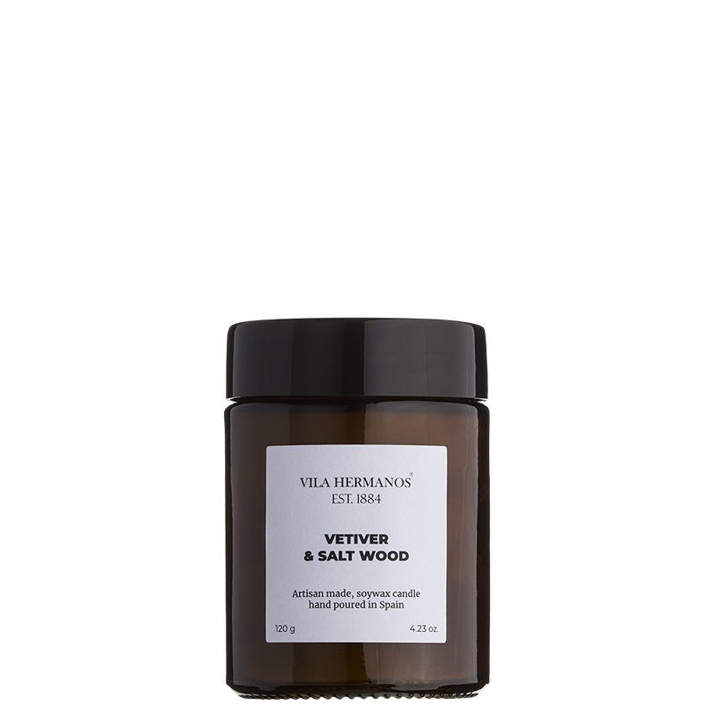 VELA APOTHECARY VETIVER&SALT WOOD. TARRO 120GR